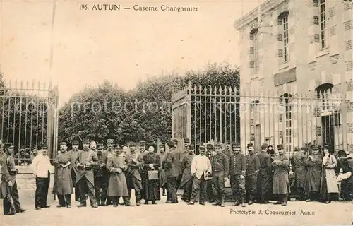 AK / Ansichtskarte Autun Caserne Changarnier Autun