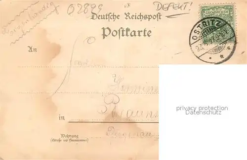 AK / Ansichtskarte Ostritz Bahnhof Marktplatz Kloster Marienthal Ostritz