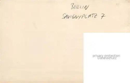 AK / Ansichtskarte Berlin Savignyplatz 7 Wilszek Berlin