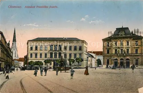 AK / Ansichtskarte Olomouc Namesti Frantiska Josefa Olomouc