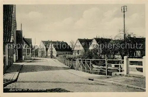 AK / Ansichtskarte Altenlande_Kirschenlande Borstel Altenlande_Kirschenlande