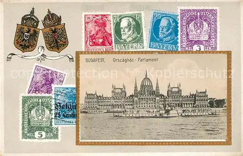 AK / Ansichtskarte Budapest Orszaghaz Parlament Budapest