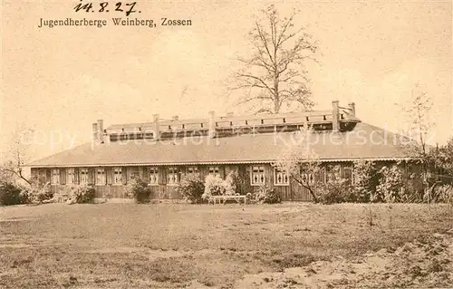 AK / Ansichtskarte Zossen_Brandenburg Jugendherberge Weinberg 