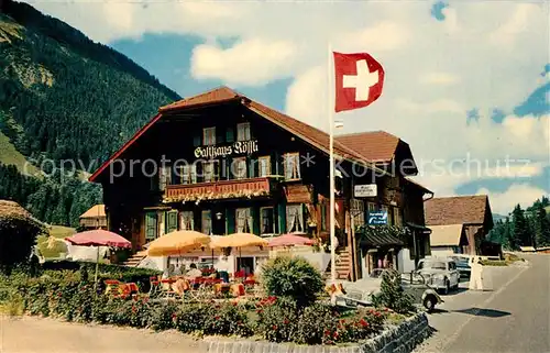 AK / Ansichtskarte Feutersoey Hotel Restaurant Roessli bei Gstaad Feutersoey