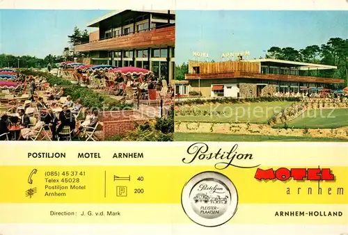 AK / Ansichtskarte Arnhem Motel Postiljon  Arnhem