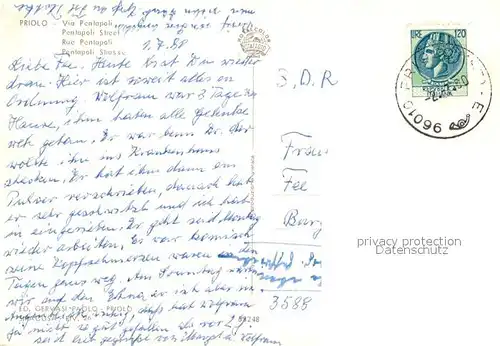 AK / Ansichtskarte Priolo  