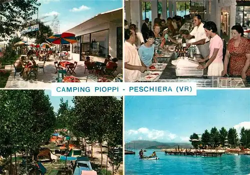 AK / Ansichtskarte Peschiera Camping Pioppi Lago di Garad Camping Peschiera