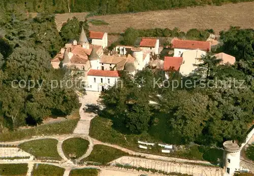 AK / Ansichtskarte Vic le Comte Fliegeraufnahme Chateau Vic le Comte