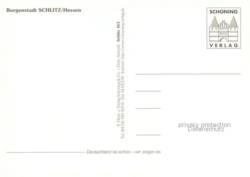 AK / Ansichtskarte Schlitz  Schlitz