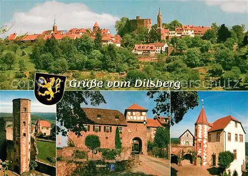 AK / Ansichtskarte Dilsberg Burgfeste Dilsberg Kommandantenhaus  Dilsberg