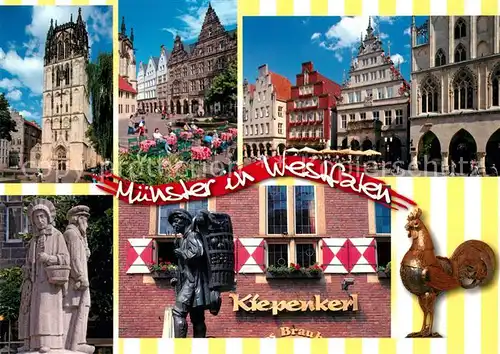 AK / Ansichtskarte Muenster_Westfalen Gasthaus Kiepenkerl  Muenster_Westfalen