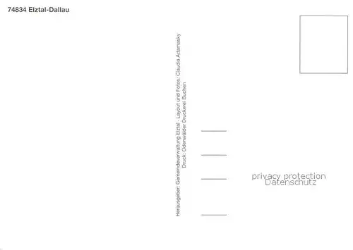 AK / Ansichtskarte Dallau Rathaus Wasserschloss Haus Marienthal Dallau