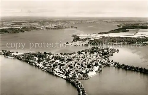 AK / Ansichtskarte Ratzeburg Inselstadt Fliegeraufnahme Ratzeburg