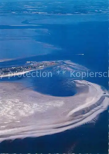 AK / Ansichtskarte Wittduen_Amrum Fliegeraufnahme Wittduen Amrum