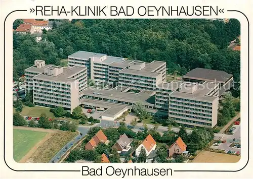 AK / Ansichtskarte Bad_Oeynhausen Reha Klinik Fliegeraufnahme Bad_Oeynhausen
