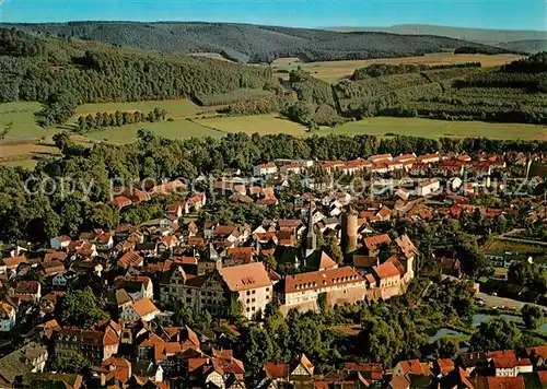 AK / Ansichtskarte Schlitz Burgenstadt Fliegeraufnahme Schlitz