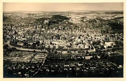 AK / Ansichtskarte Marburg_Lahn Fliegeraufnahme Marburg_Lahn