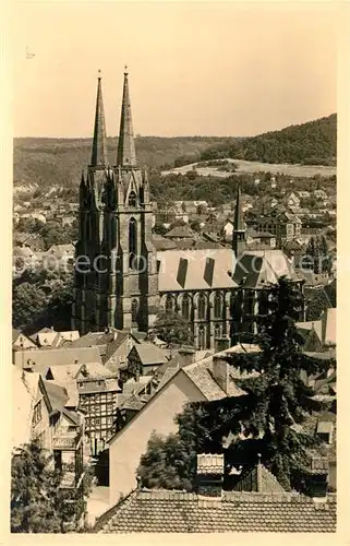 AK / Ansichtskarte Marburg_Lahn St Elisabeth Kirche Marburg_Lahn