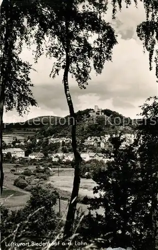 AK / Ansichtskarte Biedenkopf Durchblick zum Schloss Biedenkopf