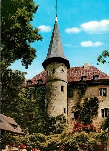 AK / Ansichtskarte Schluechtern Burg Brandenstein mit Museum Schluechtern