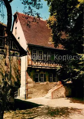 AK / Ansichtskarte Steinau_Strasse Amtshaus 16. Jhdt. Fachwerkhaus Steinau_Strasse