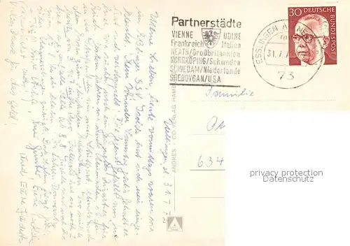 AK / Ansichtskarte Esslingen_Neckar Teilansicht Kirche Rathausplatz Marktplatz Esslingen Neckar