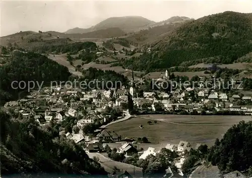 AK / Ansichtskarte Schoenau_Schwarzwald Panorama Luftkurort Schoenau Schwarzwald
