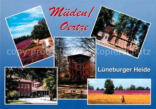 AK / Ansichtskarte Mueden_oertze Lueneburger Heide Teilansichten Mueden oertze