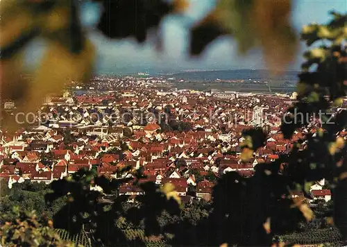 AK / Ansichtskarte Fellbach Blick vom Kappelberg Fellbach