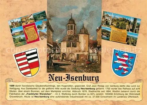 AK / Ansichtskarte Neu Isenburg Teilansichten Neu Isenburg