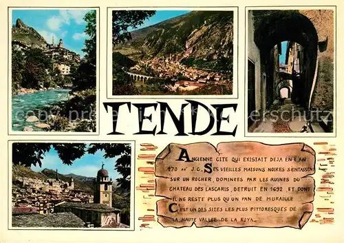 AK / Ansichtskarte Tende_Alpes_Maritimes Vue partielle Tende_Alpes_Maritimes