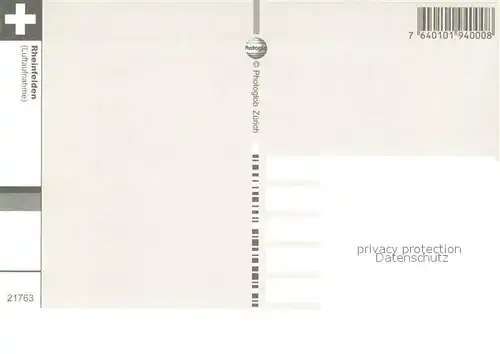 AK / Ansichtskarte Rheinfelden_AG Fliegeraufnahme Rheinfelden AG