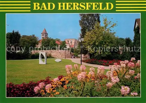 AK / Ansichtskarte Bad_Hersfeld Kur und Festspielstadt Bad_Hersfeld