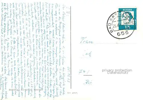 AK / Ansichtskarte Bad_Muenster_Stein_Ebernburg Chronik  Bad_Muenster