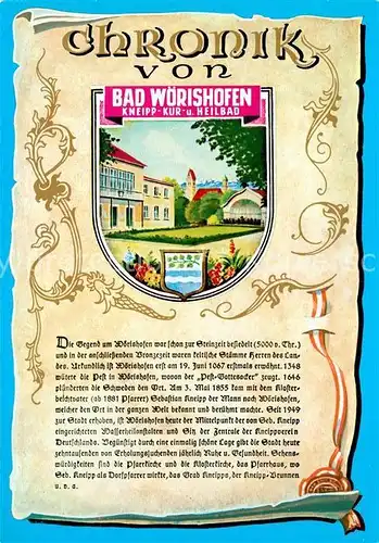 AK / Ansichtskarte Bad_Woerishofen Chronik  Bad_Woerishofen