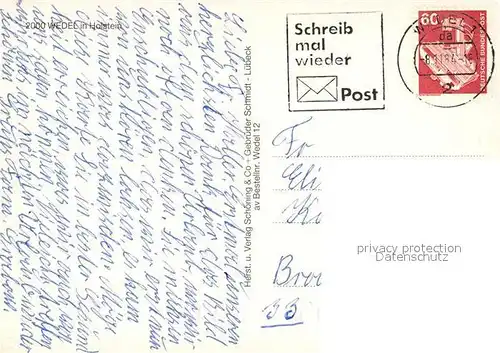 AK / Ansichtskarte Wedel_Pinneberg  Wedel Pinneberg