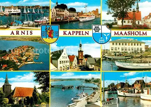 AK / Ansichtskarte Arnis Kappeln Maasholm  Arnis
