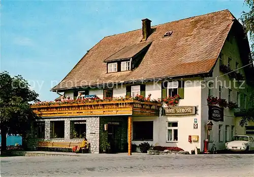 AK / Ansichtskarte Fuschl_See_Salzkammergut Strandhotel Seeros Fuschl_See_Salzkammergut