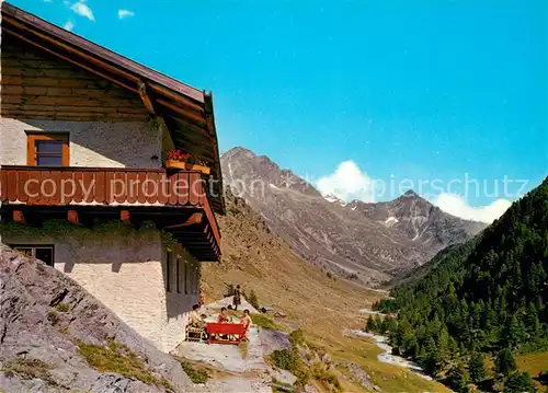 AK / Ansichtskarte oetztal_Tirol Fiegls Gasthaus Windachalm oetztal Tirol