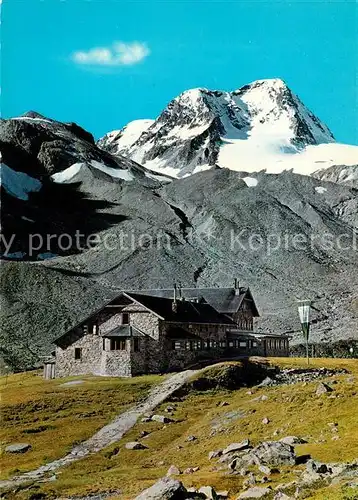 AK / Ansichtskarte Dresdnerhuette mit Schaufelspitze Dresdnerhuette