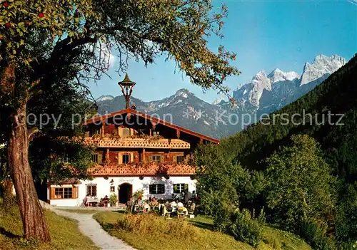 AK / Ansichtskarte Kufstein_Tirol Hotel Pension Berghof Pfandl Kufstein_Tirol