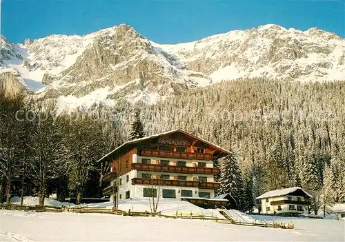 AK / Ansichtskarte Ramsau_Dachstein_Steiermark Hotel Pension Ramsauhof Ramsau_Dachstein