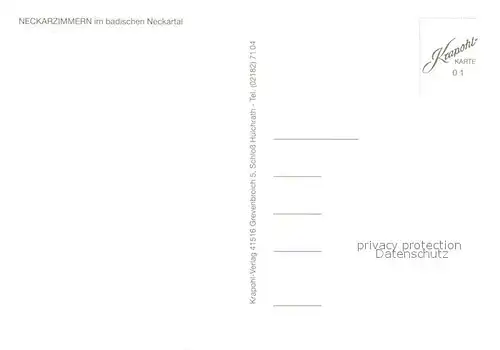 AK / Ansichtskarte Neckarzimmern  Neckarzimmern