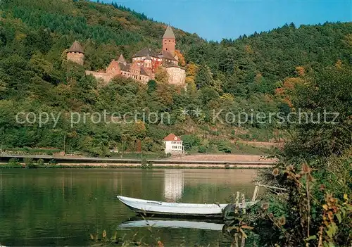 AK / Ansichtskarte Zwingenberg_Neckar Schloss Zwingenberg Zwingenberg Neckar