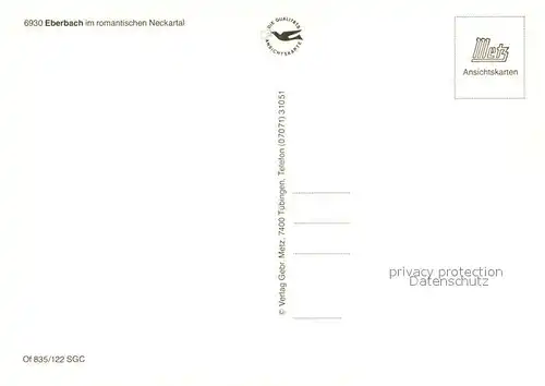 AK / Ansichtskarte Eberbach_Neckar  Eberbach Neckar