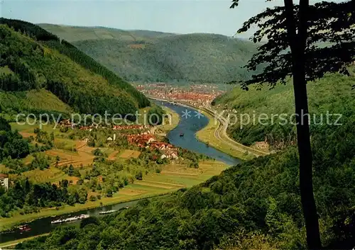 AK / Ansichtskarte Eberbach_Neckar  Eberbach Neckar