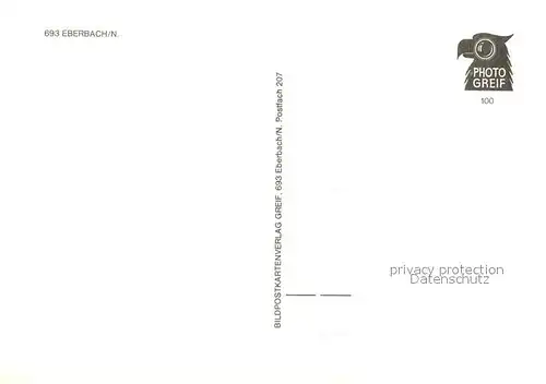 AK / Ansichtskarte Eberbach_Neckar  Eberbach Neckar