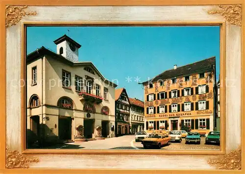 AK / Ansichtskarte Eberbach_Neckar Alter Markt  Eberbach Neckar