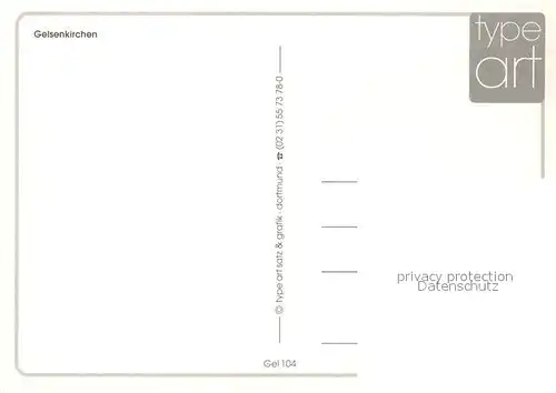 AK / Ansichtskarte Gelsenkirchen  Gelsenkirchen