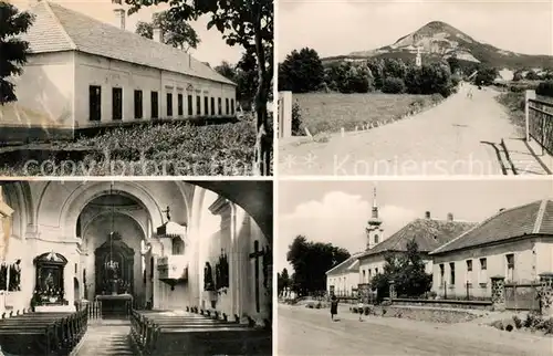 AK / Ansichtskarte Nemesgulacsrol Teilansichten Kirche Inneres 